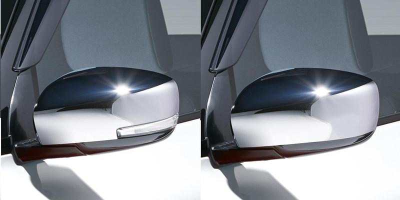 Chromed Door Mirror Cover Set - Swift 2017-